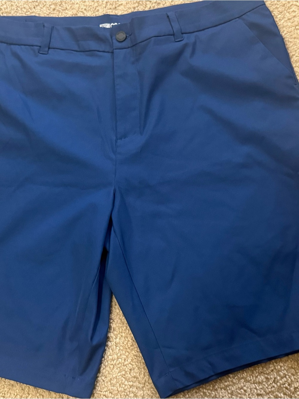 32 Degrees Men's Navy Blue Flat Front Performance Shorts